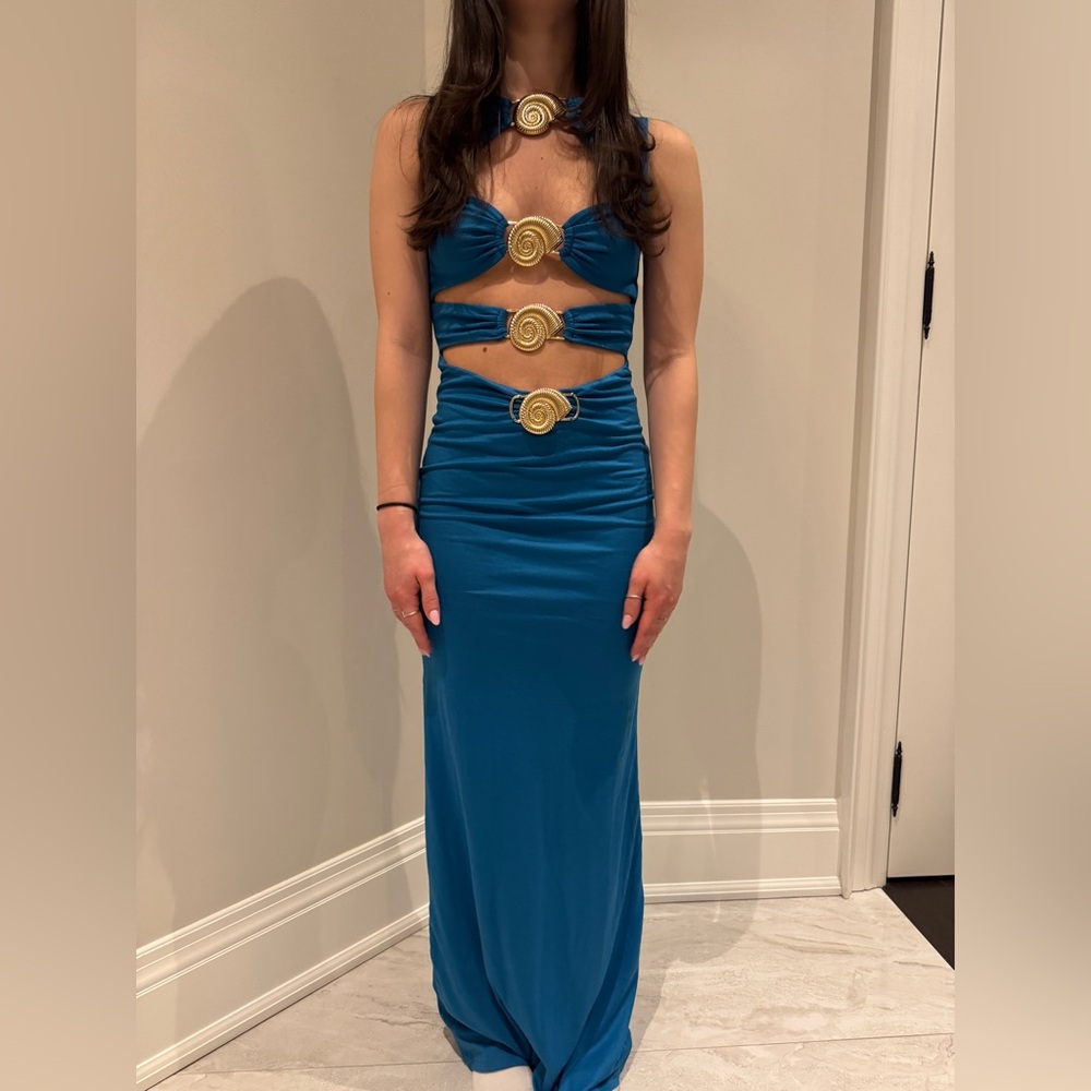 Peppermayo Blue Maxi Dress